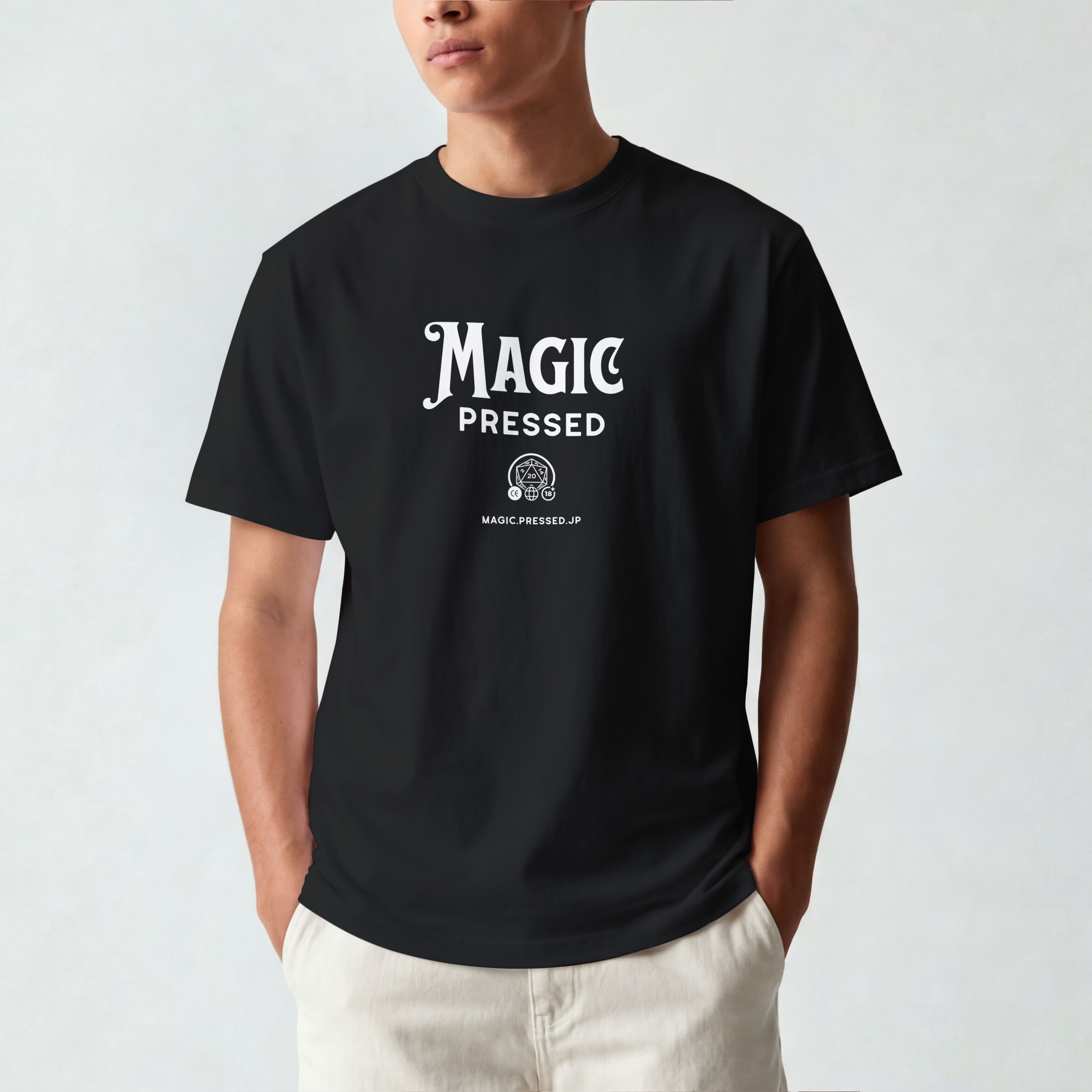 マジックプレスト - ロゴタイプ ブランド Tシャツ